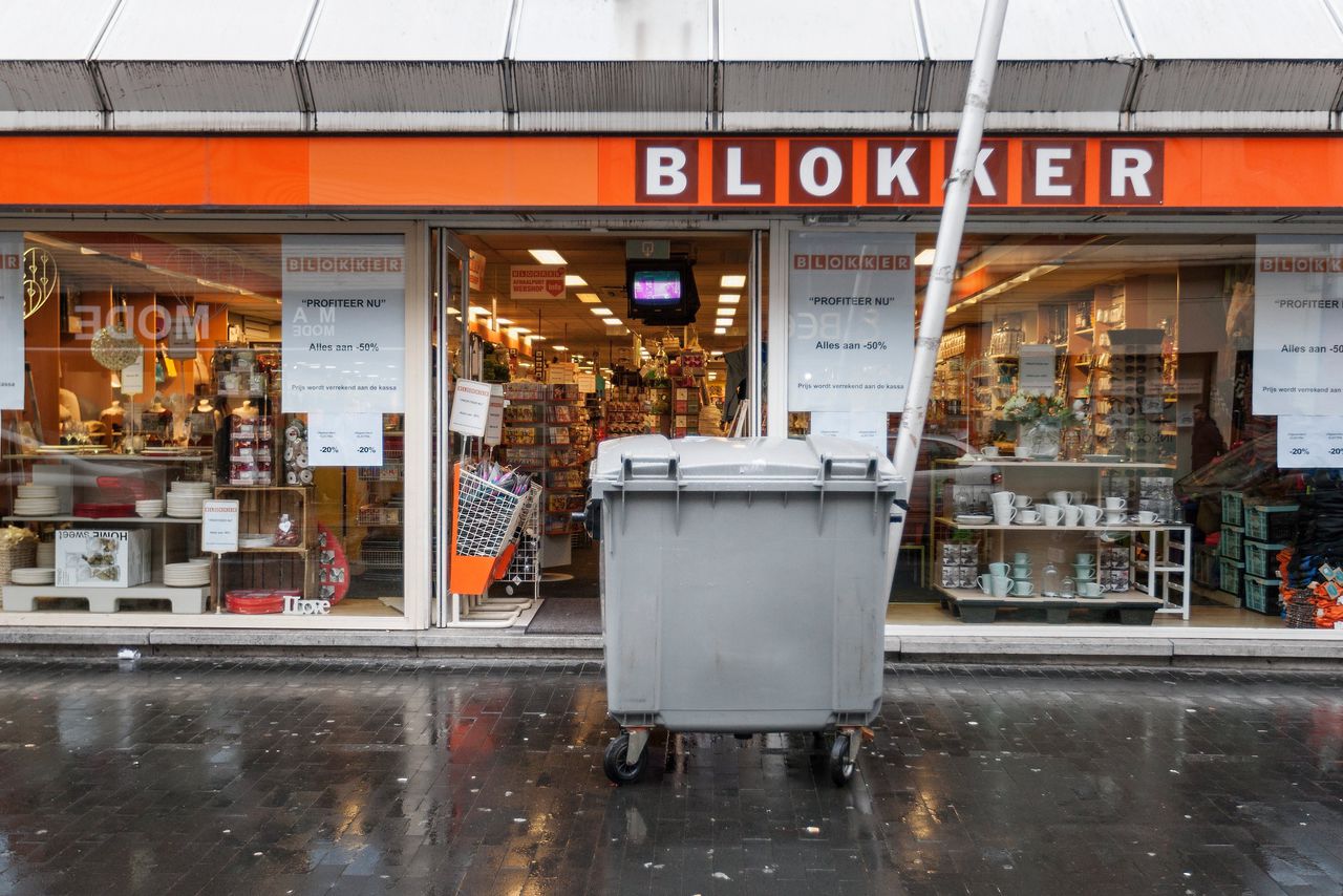 Een Blokker-winkel in Antwerpen. Archiefbeeld.
