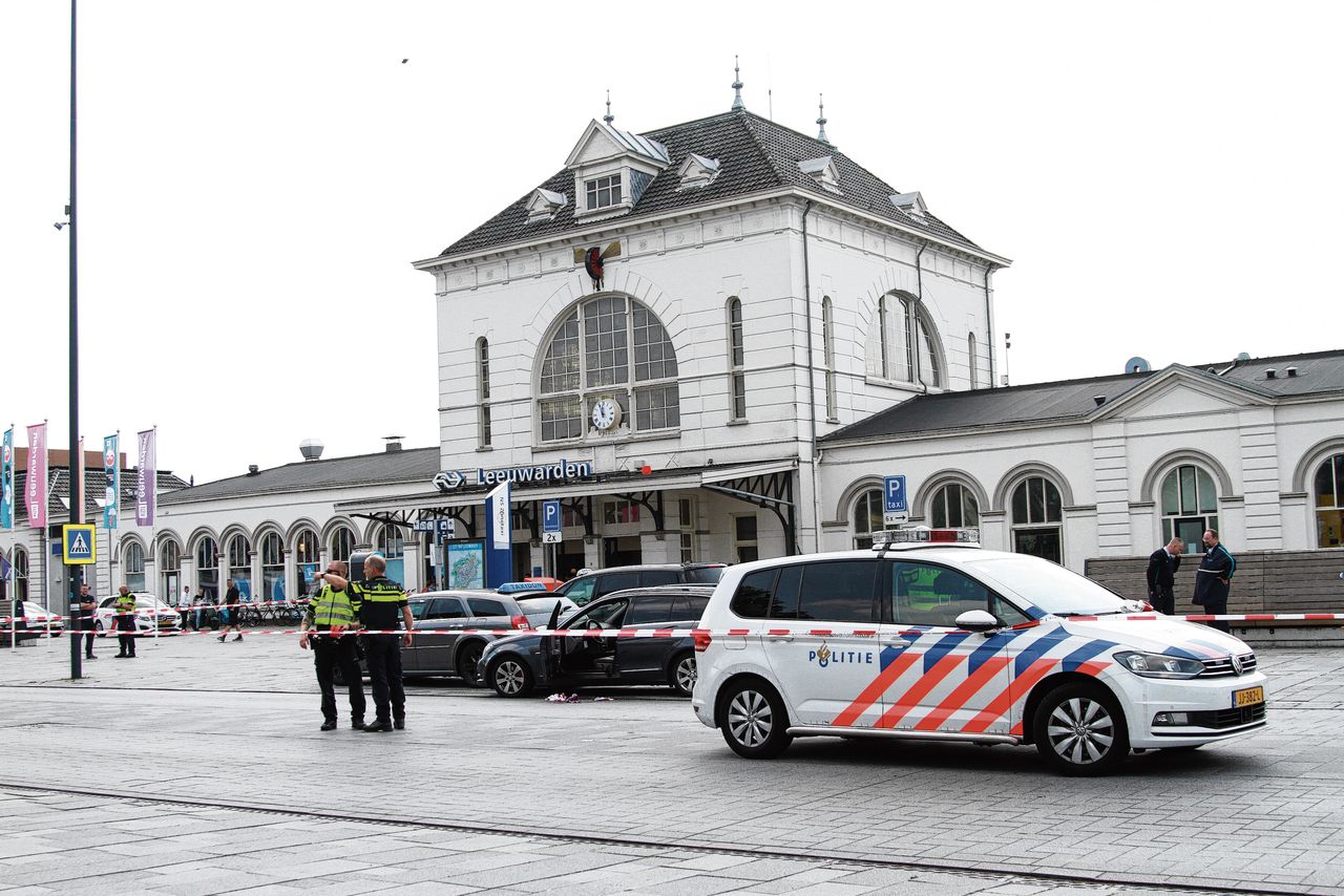 Sadegh Zarza werd in zijn auto voor station Leeuwarden neergestoken.