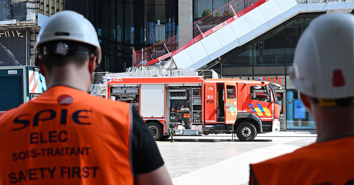 Zes doden bij brand tijdens renovatie van Oxy-gebouw in het centrum van Brussel