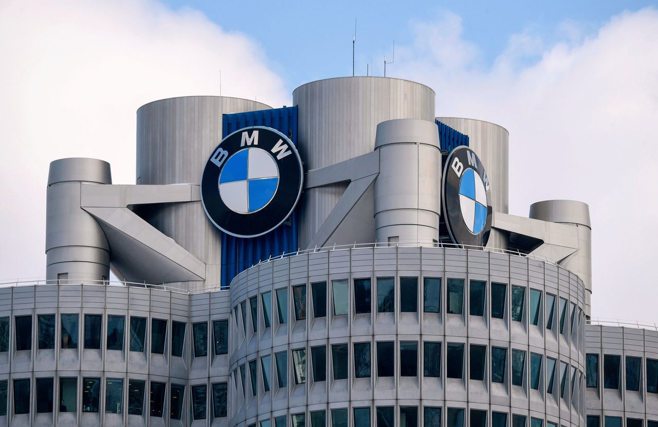 Het hoofdkantoor van BMW in München.