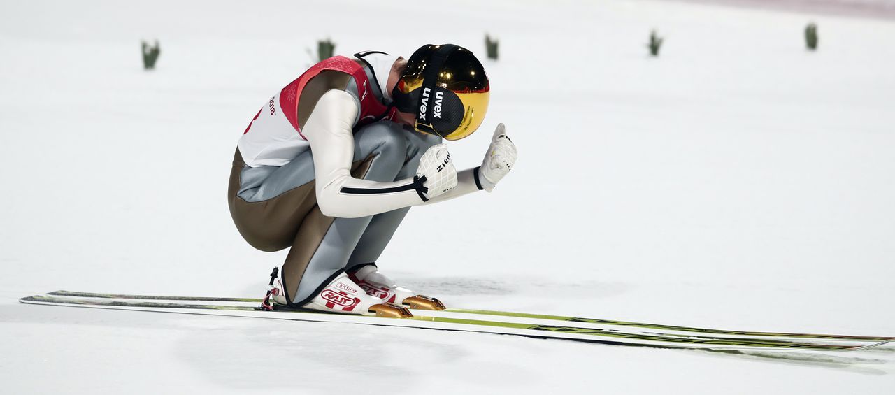 Opmars Duitse skispringers bekroond met goud 