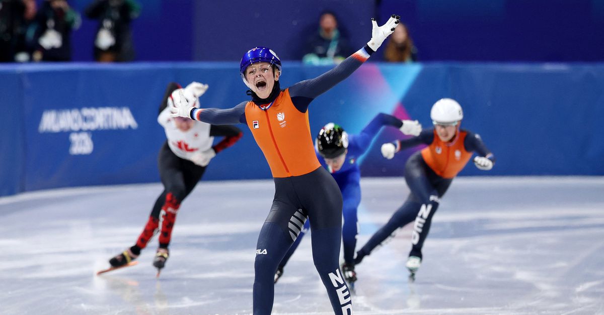 Goud voor oppermachtige Xandra Velzeboer op 500 meter shorttrack