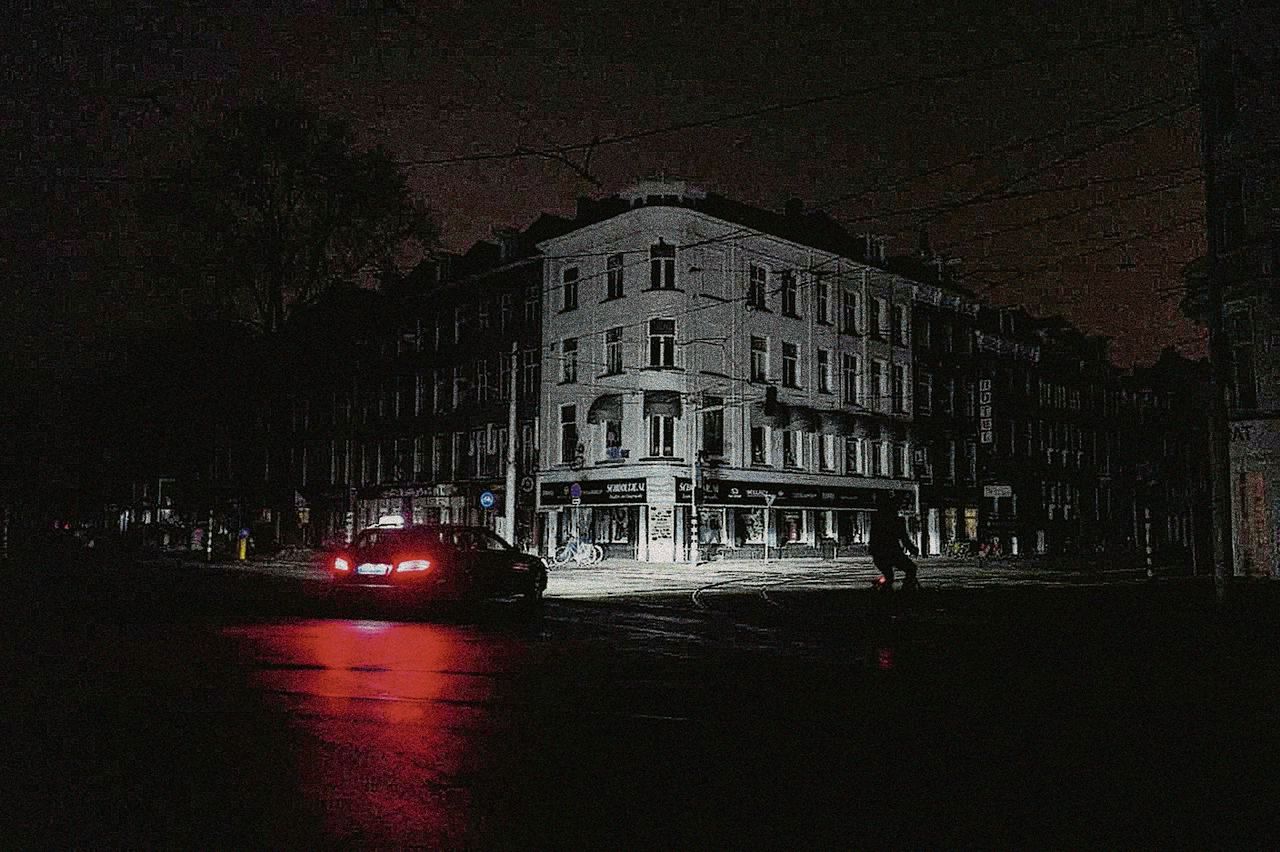 Amsterdam in het donker