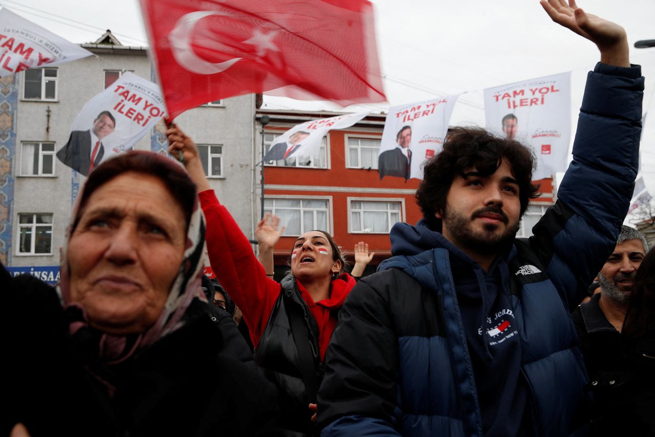 'Wie Istanbul wint, wint Turkije': kan burgemeester Imamoglu het