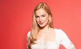 Addison Rae in december 2024 in een studio in Los Angeles. Foto Ben Trivett/Shutterstock 