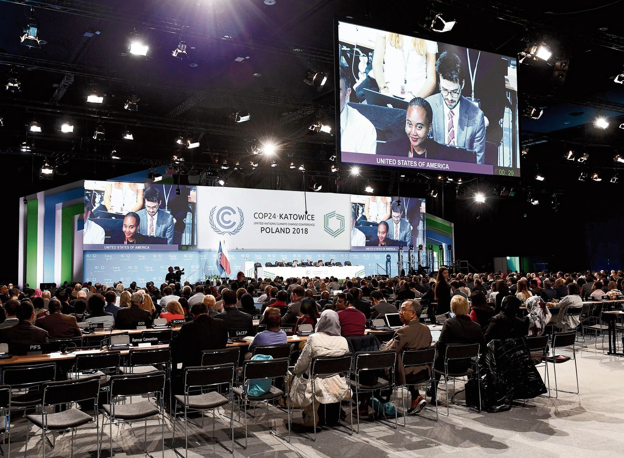 Vertegenwoordigers van bijna tweehonderd landen nemen deel aan de klimaattop in Katowice, Polen.