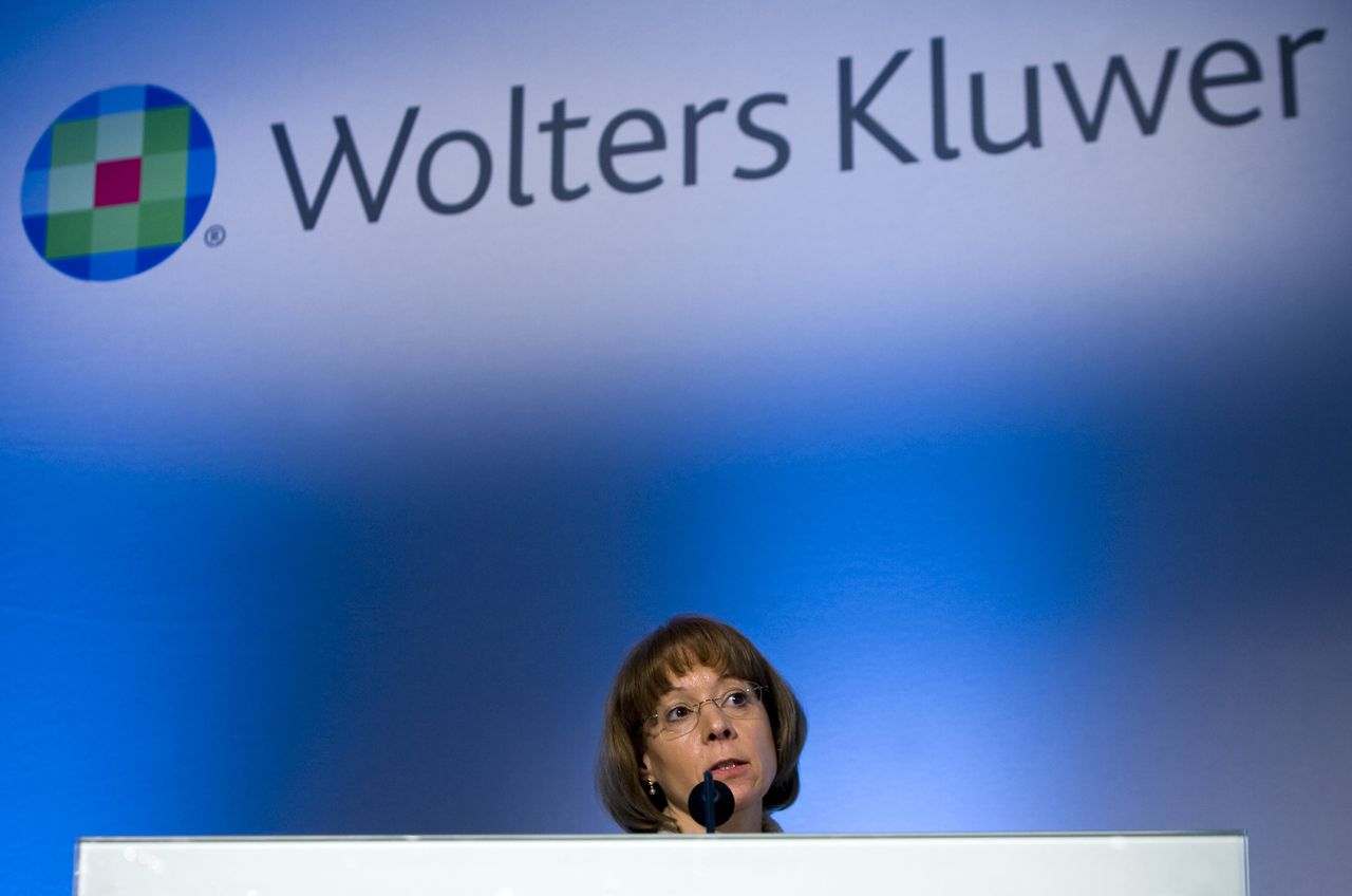 Bestuursvoorziter Nancy McKinstry van Wolters Kluwer.