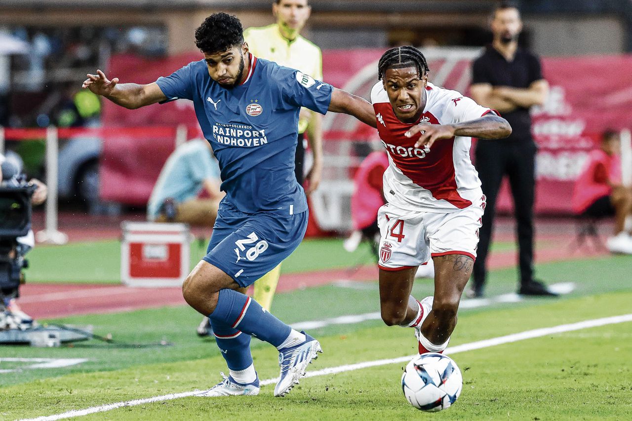 PSV komt goed weg tegen Monaco bij eerste horde naar Champions League 