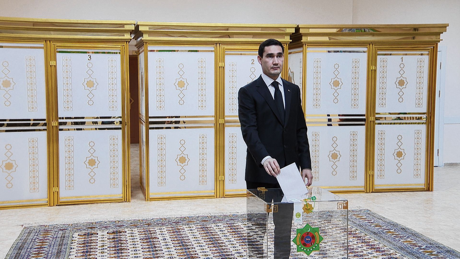 Жена президента туркменистана