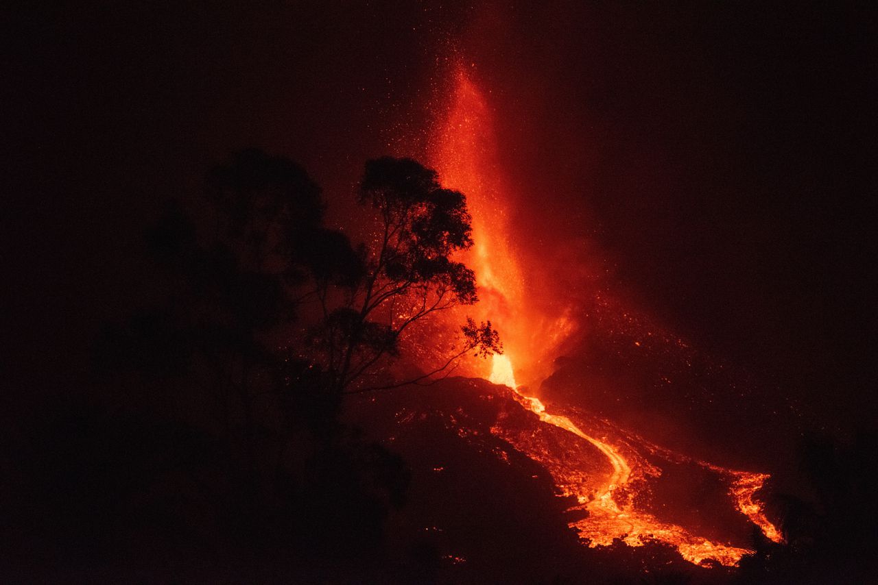 De vulkaan Cumbre Vieja op La Palma kwam op 19 september tot uitbarsting.