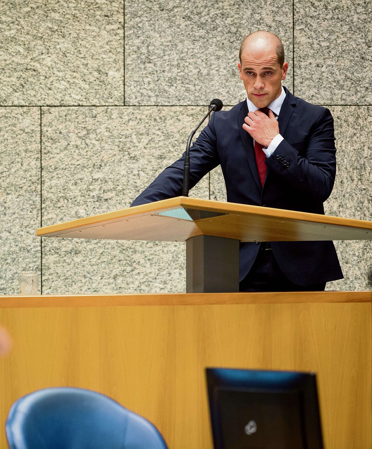 PvdA-leider Diederik Samsom, vorige maand tijdens de Algemene Politieke Beschouwingen.