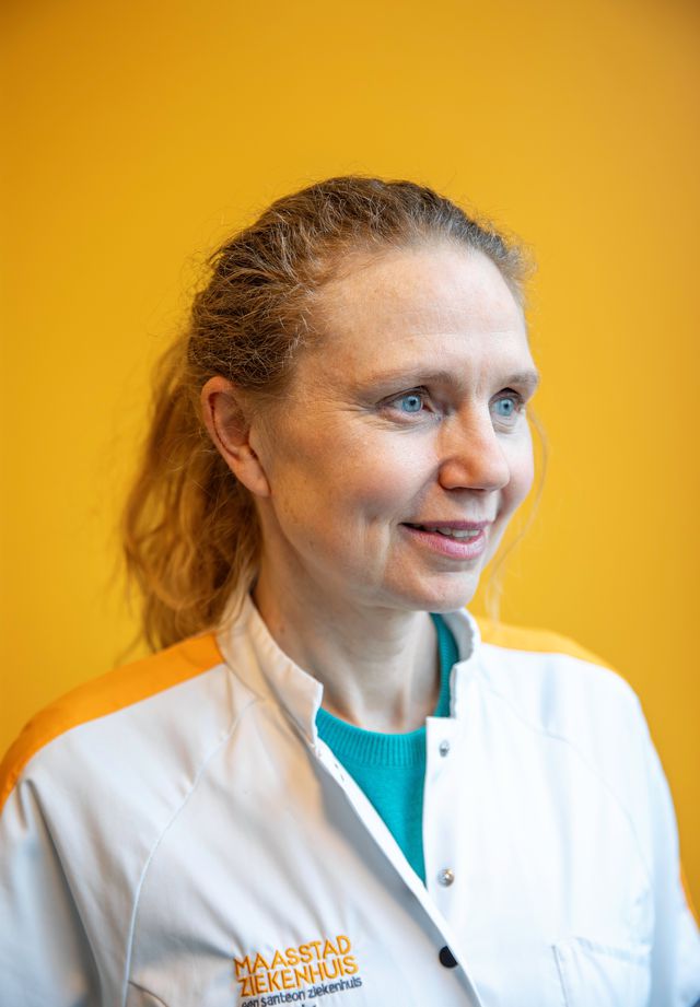  „Ik wil weten of de patiënt niet op bepaalde woorden kan komen of om het antwoord heen draait.”