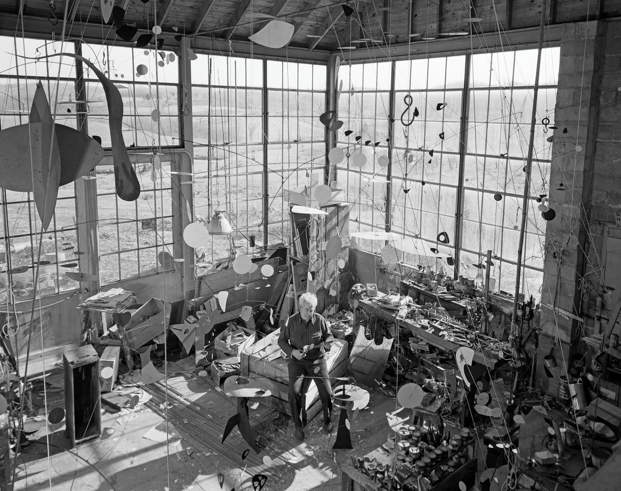 Circa 1955: Alexander Calder