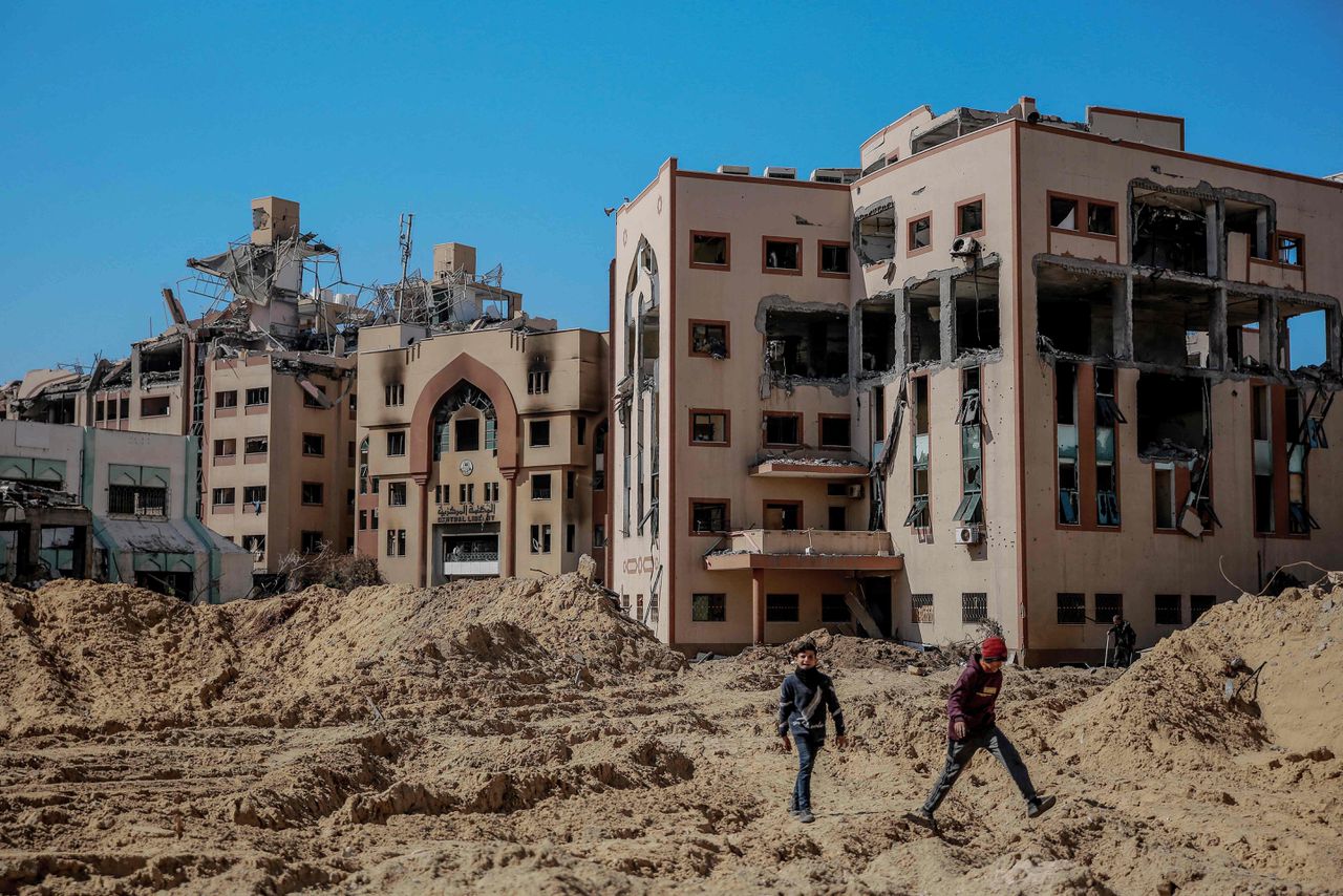 In Gaza staat geen universiteitsgebouw nog overeind 