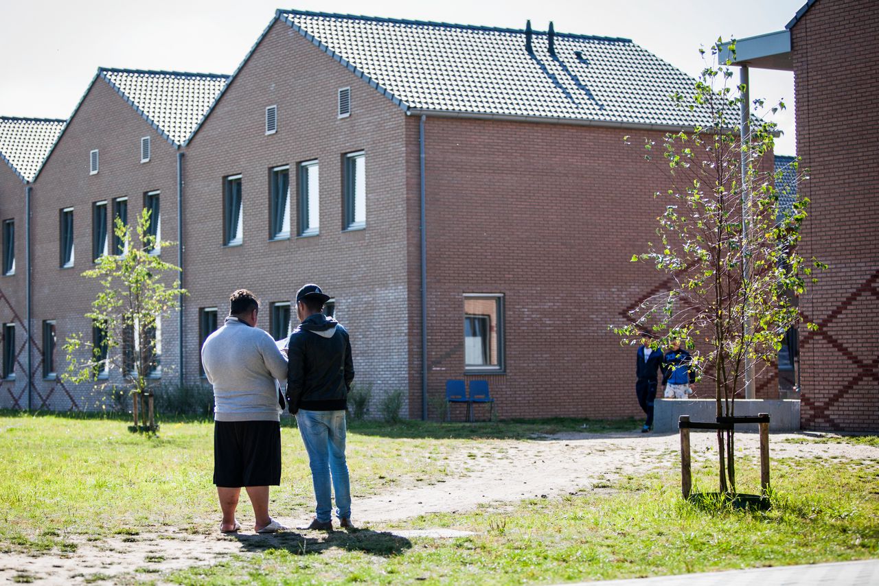 Het asielzoekerscentrum in Ter Apel.