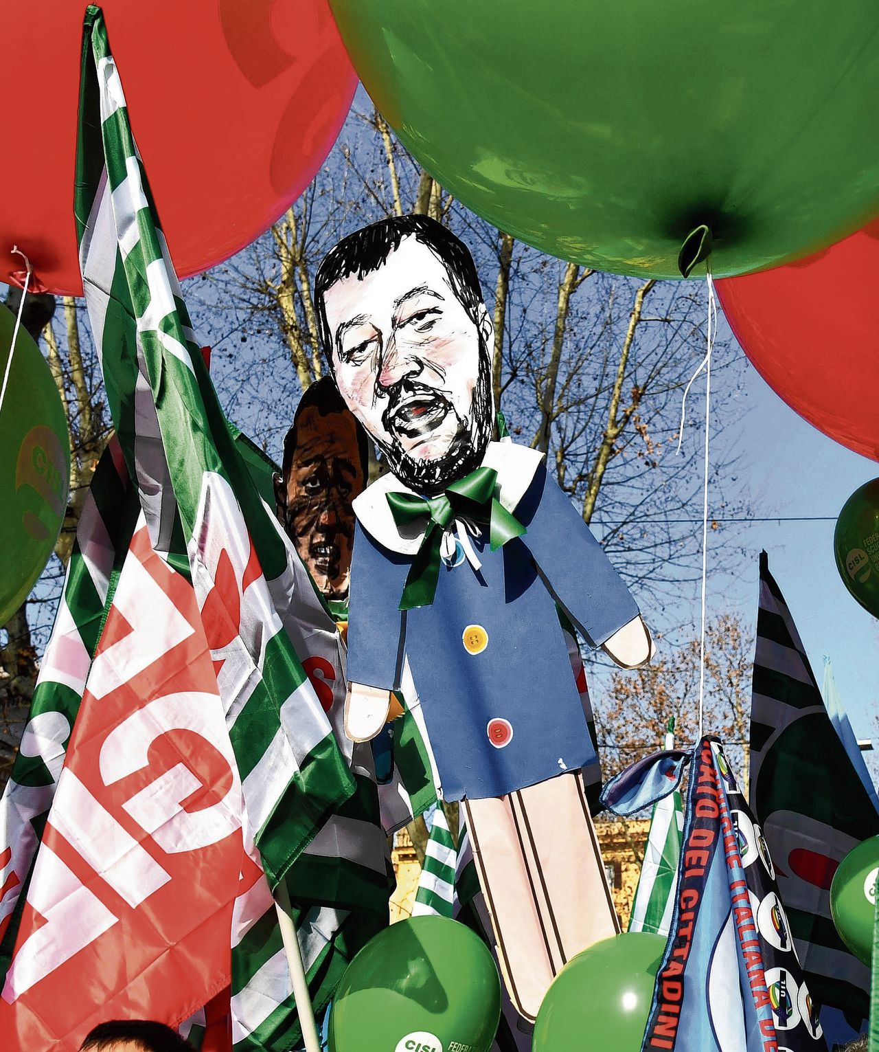 Populist Salvini heeft het tij mee, dat wil zeggen: voorlopig 