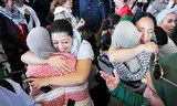 Global March participants outside Cairo stopped at checkpoint, passports temporarily taken