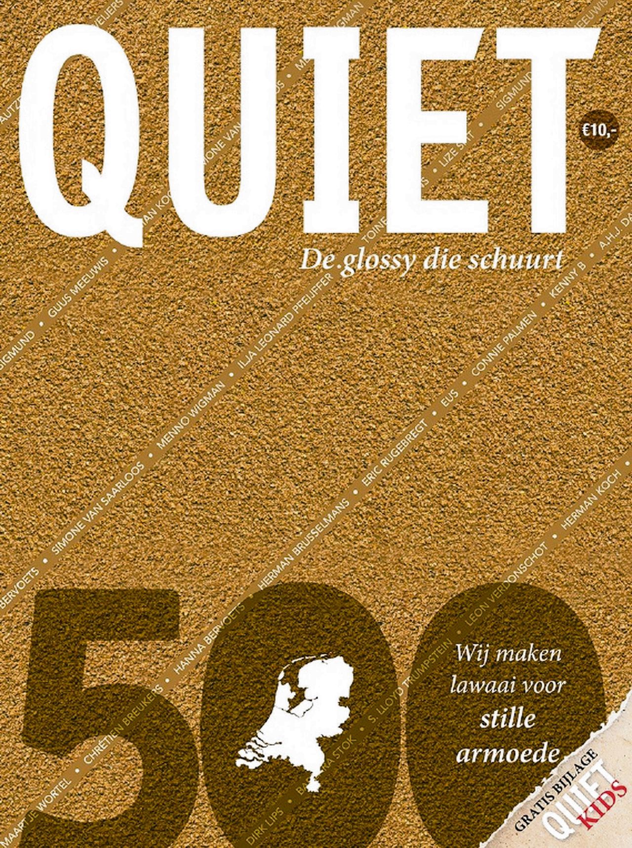 The Impact Award ging naar Anton Dautzenberg voor zijn project Quiet 500, een parodie op de Quote 500.