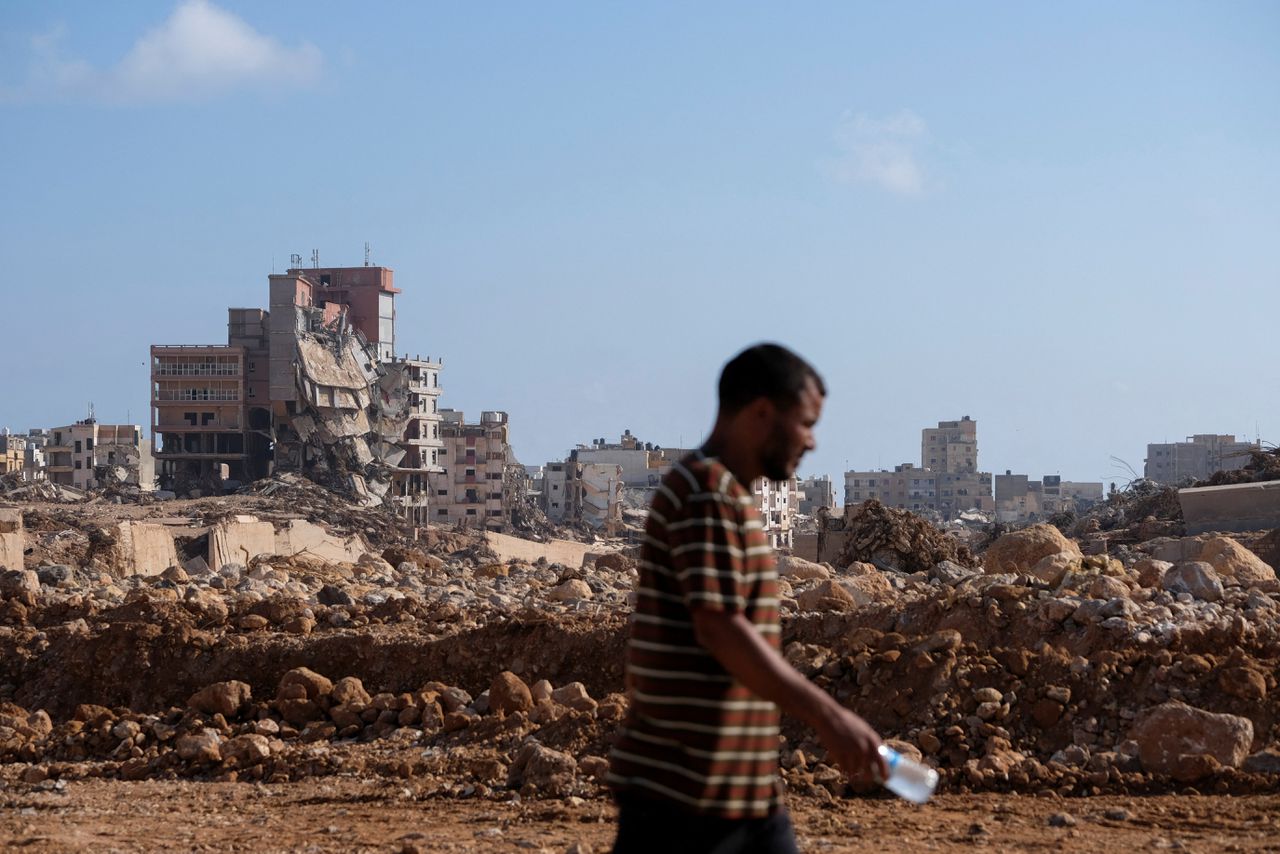 Steeds meer bekend over omvang ramp Libië: bijna 11.500 doden, honderden gebouwen verwoest 