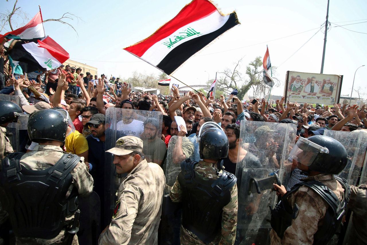 Twee doden bij massademonstraties Irak tegen corruptie 