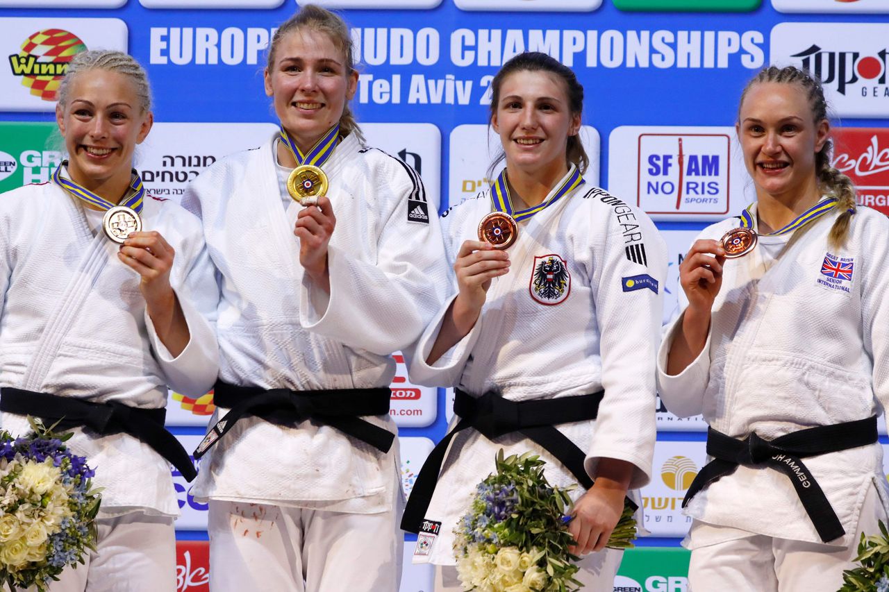 Vierde EK-titel voor judoka Kim Polling 