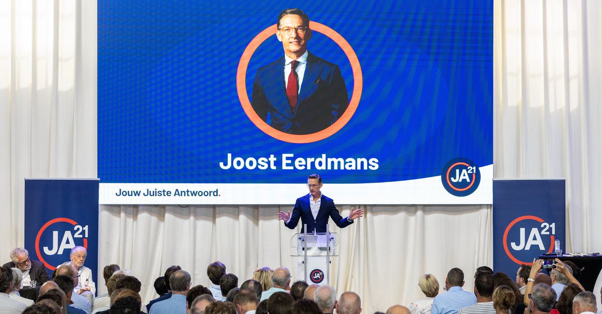 Rond stikstof wil JA21 best samenwerken met Pro, maar financieel moet het kabinet kiezen van de partij: links óf rechts