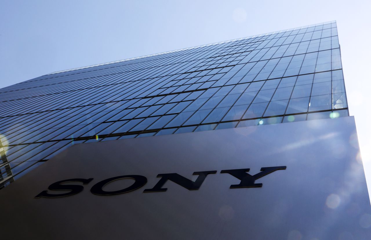Het hoofdkantoor van Sony in Tokyo.