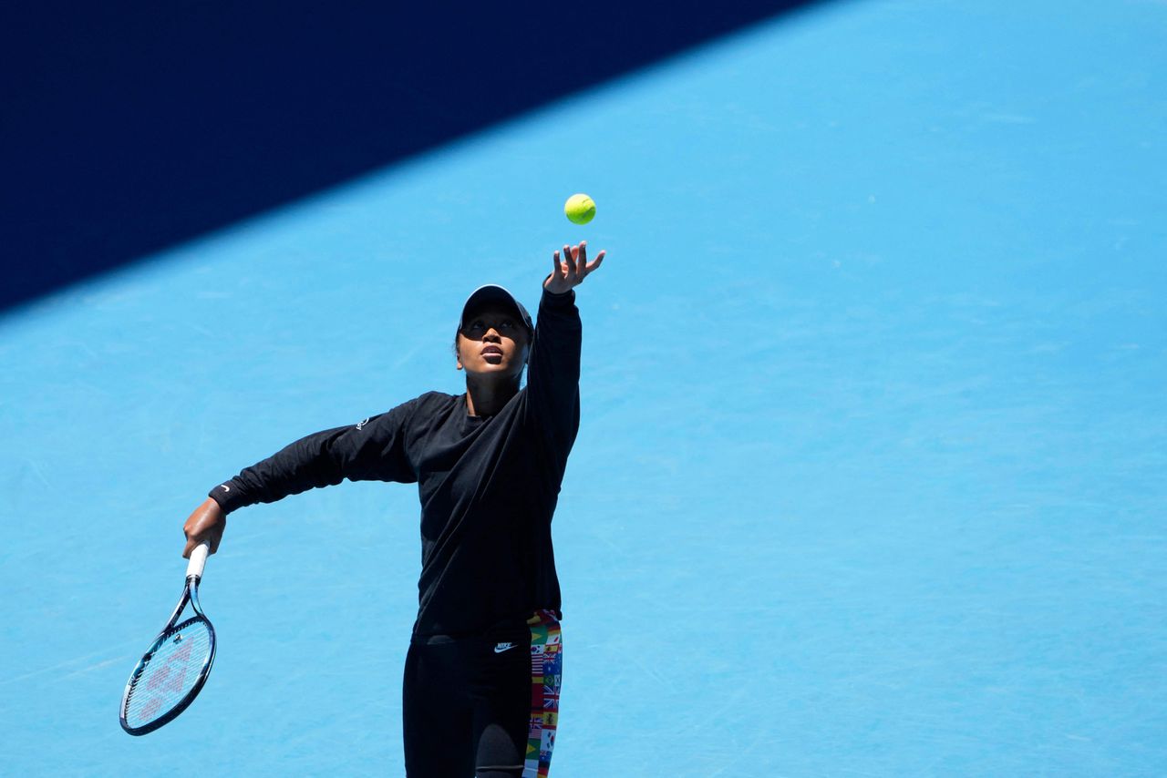 De Japanse Naomi Osaka keerde deze maand terug op de baan. Haar doel: titelprolongatie bij de Australian Open.