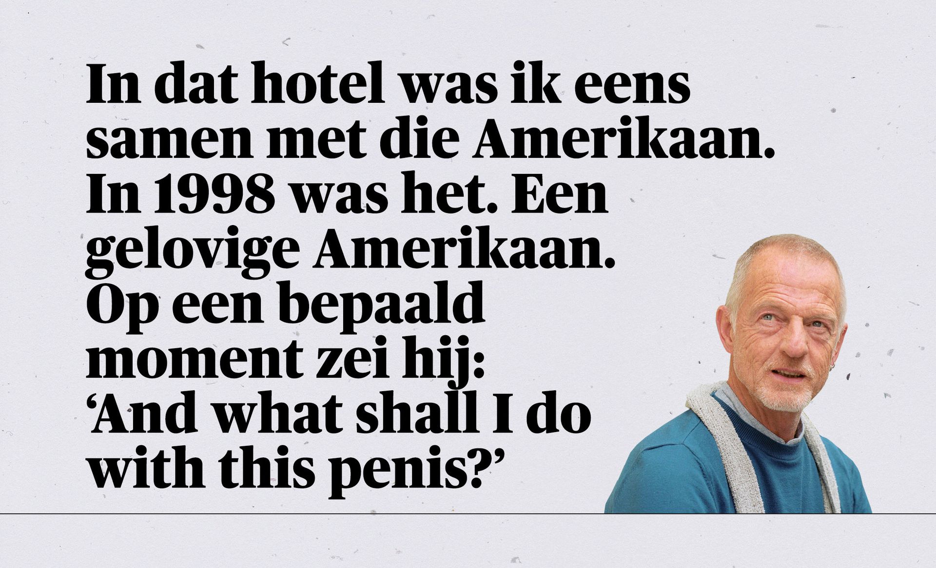 Radicale openheid én literair vernuft van Gerbrand Bakker - NRC