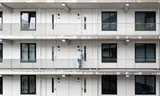 The new -build apartment of the intermediate facility, where 30 percent of the social rent for special care is intended. Among other things for former homeless people such as Mark. 
