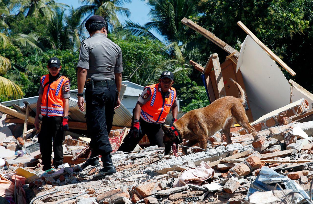 'Dodental aardbevingen Lombok stijgt naar 347' 