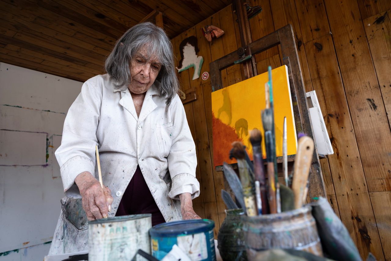 Grande dame van Latijns-Amerikaanse schilderkunst gaf de politieke onrust in Colombia weer