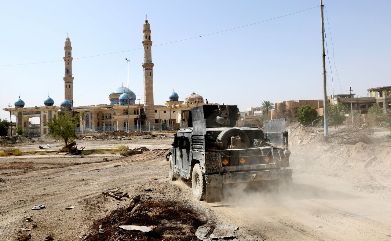 De afgelopen weken behaalde de elitetroepen al verschillende successen op IS om de strijd om de stad.