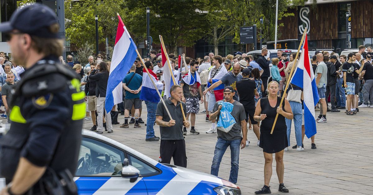 FVD’er Dara Vos distantieert zich met haar extreemrechtse Save Europe Act van Malieveldprotest