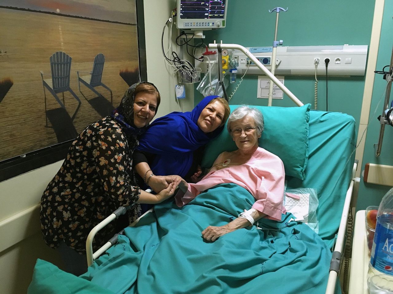 Zingende verplegers in Iran 