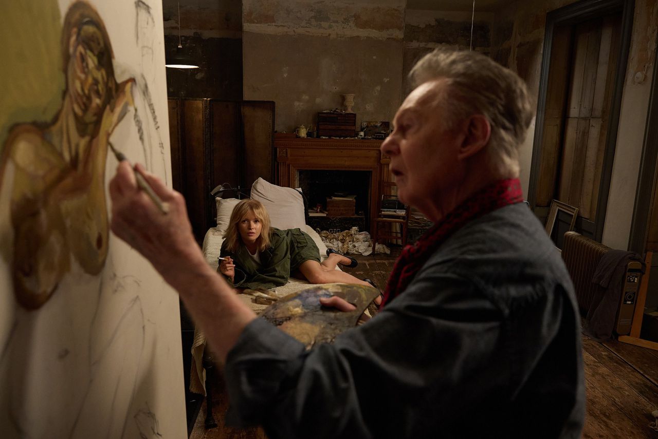 Wat bespraken iconen Kate Moss en Lucian Freud tijdens het schilderen?