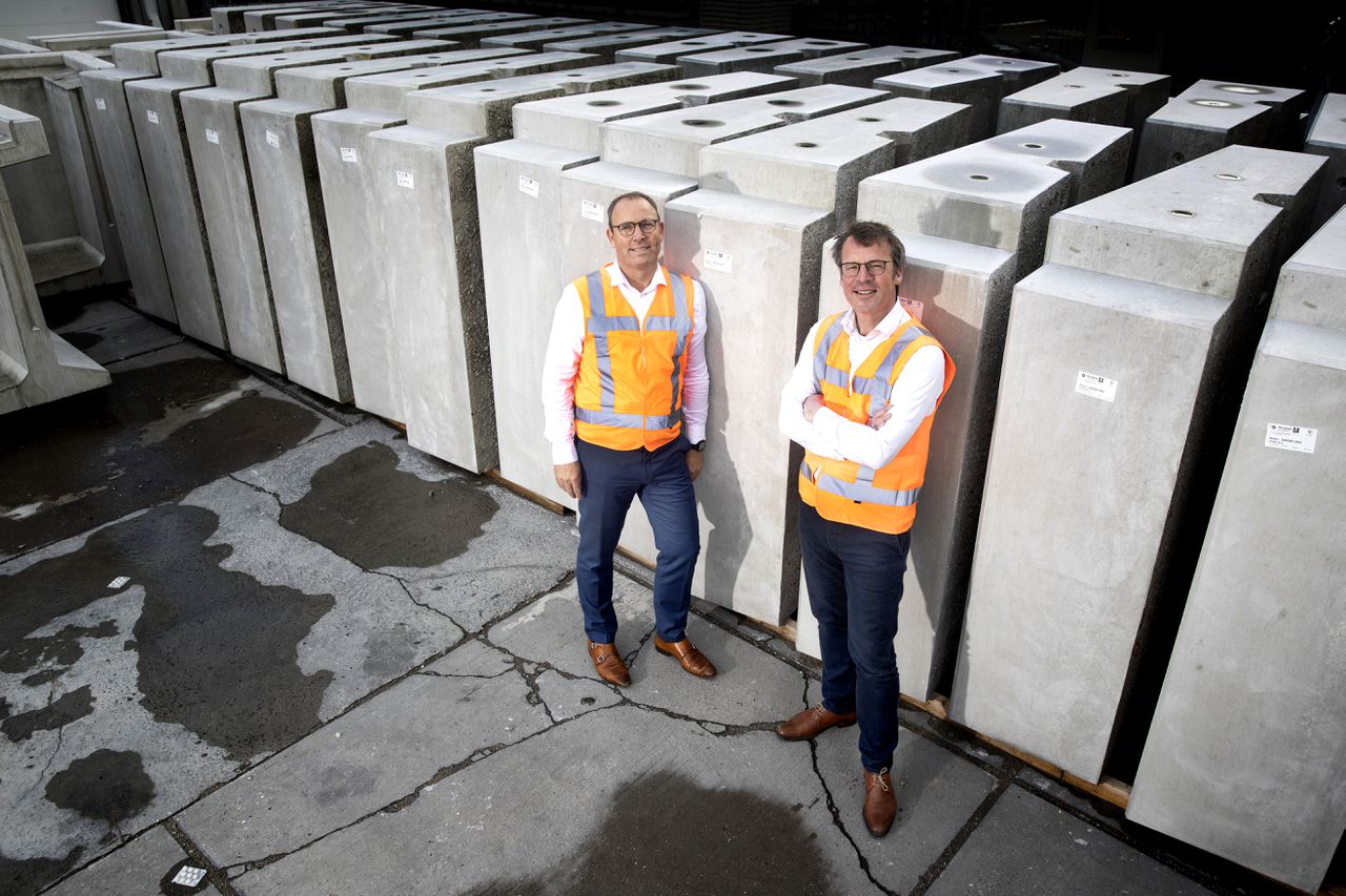 De (beton)cirkel wordt rond