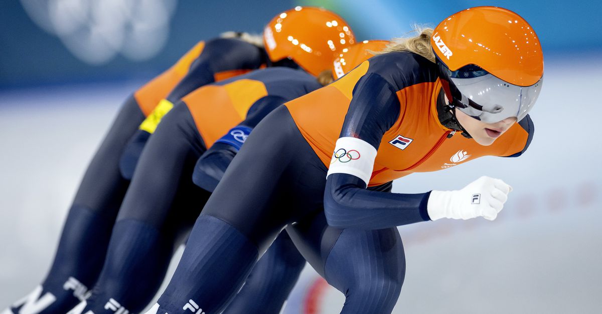 Nederlandse vrouwen al verzekerd van halve finale in de ploegenachtervolging