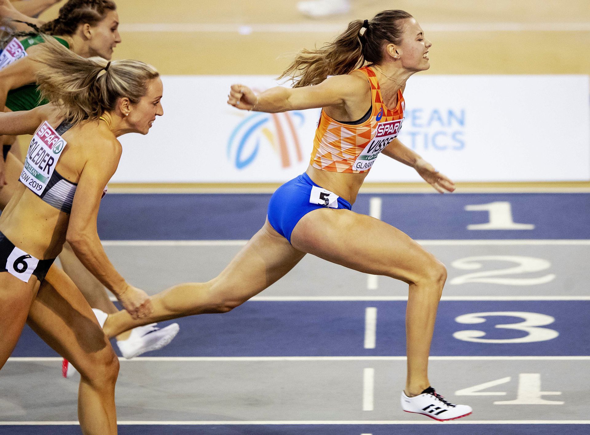 Nadine Visser Europees indoorkampioen horden NRC
