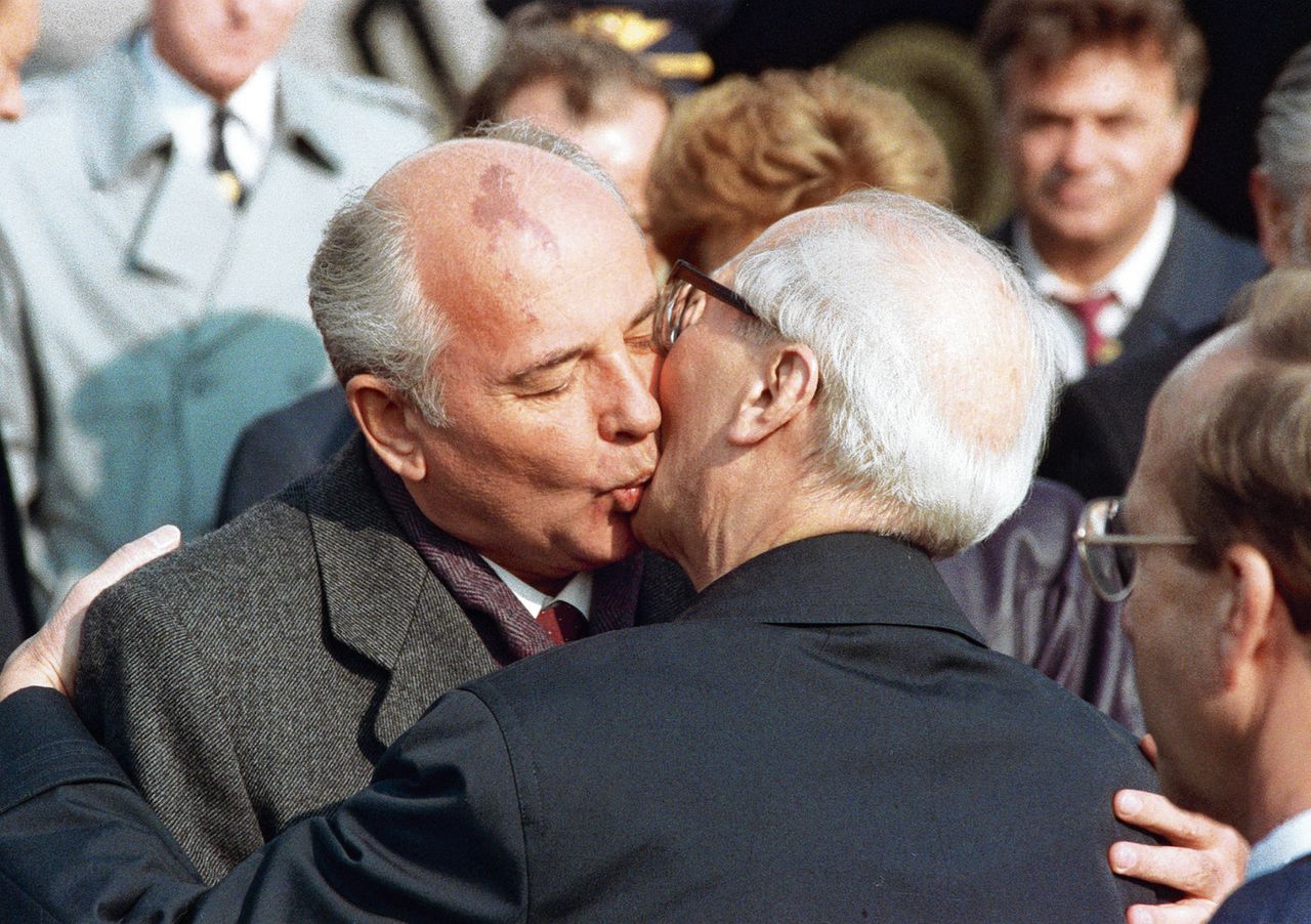Vooral in Duitsland was Gorbatsjov populair 