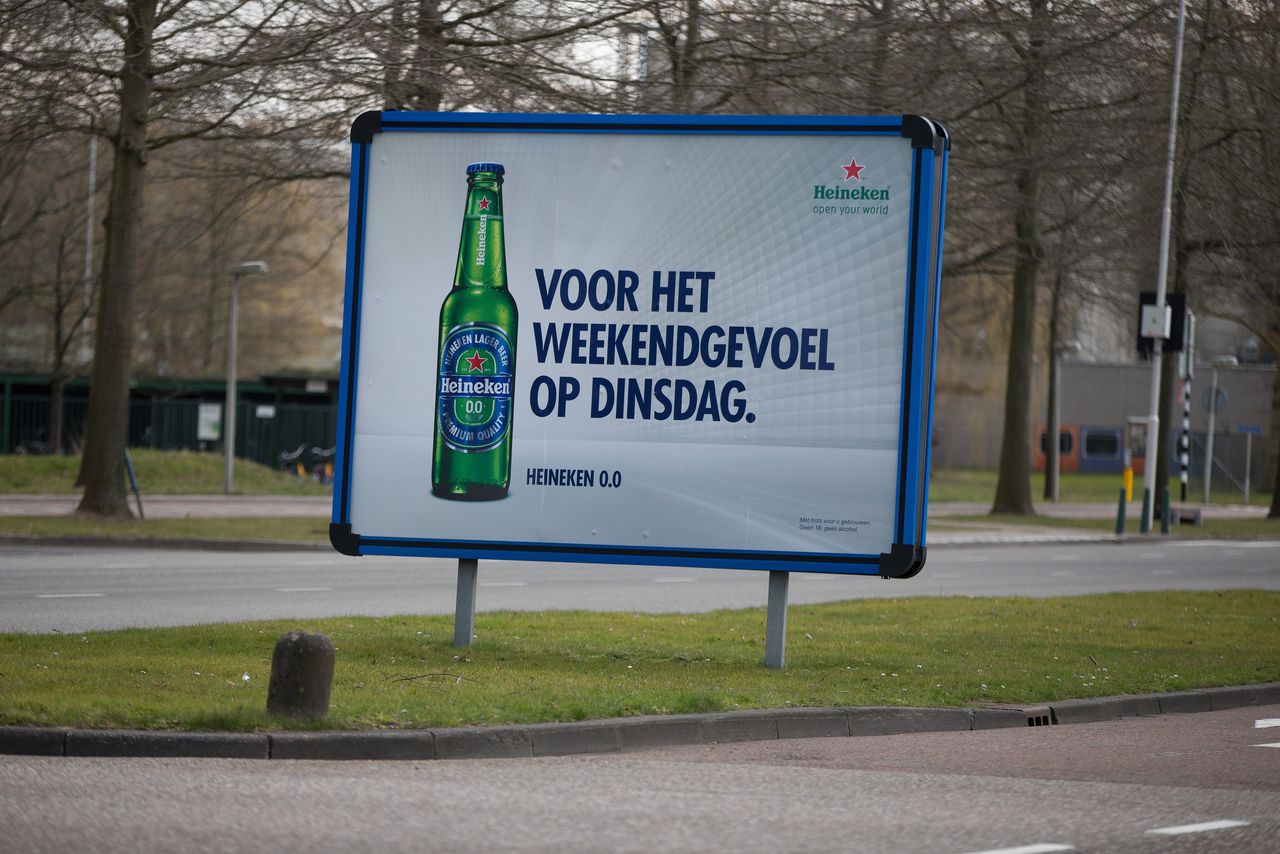 Heineken bracht in 2017 voor het eerst een alcoholvrij pils onder eigen naam op de markt. De brouwer investeert flink in marketing ervan.