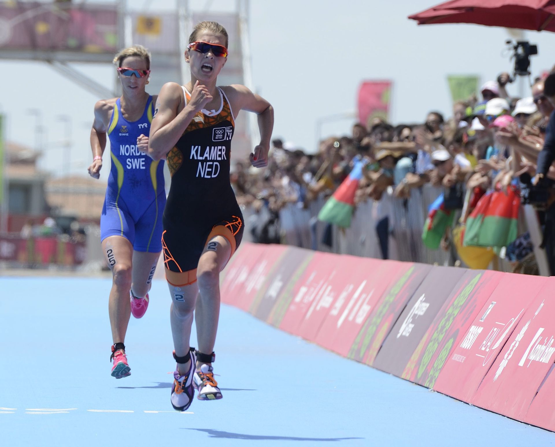 Zilver voor triatlete Rachel Klamer op Europese Spelen - NRC