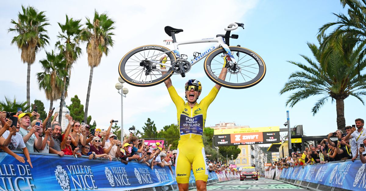 Demi Vollering bewijst in Nice dat ze de Tourzege echt verdient, ondanks een tactische misser en een omstreden truc