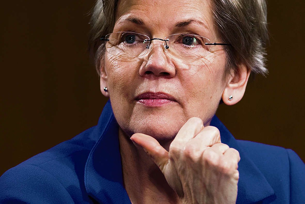 Volgens Elizabeth Warren draait het om de strijd van de gewone burger tegen de ‘macht’ – de politieke elite, banken en bedrijven.
