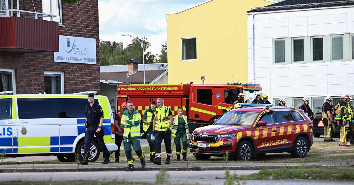 Eén dode en drie gewonden na aanval met zwaard op Zweedse school