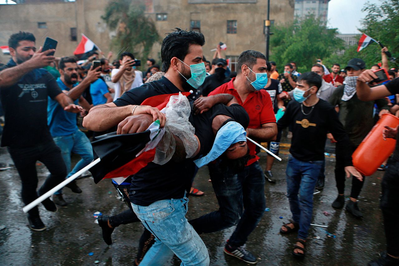 Opnieuw geweld bij protesten in Irak: zeker 23 doden 