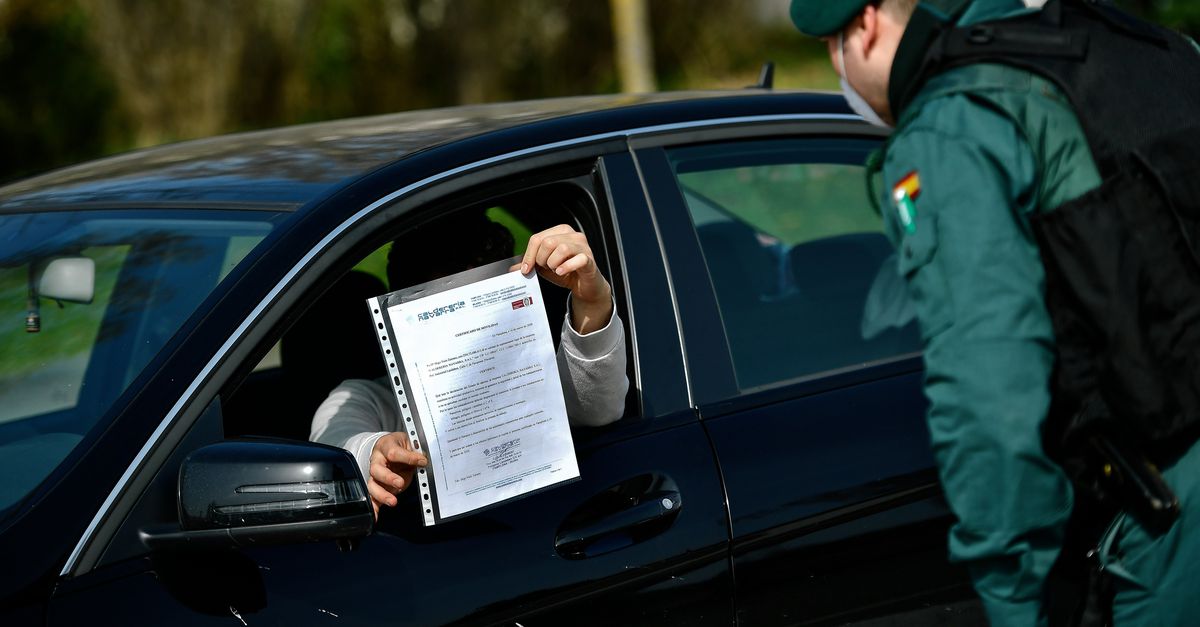De Nagenoeg Lege Straten Kleuren Vooral In Zuid Europa Groen En