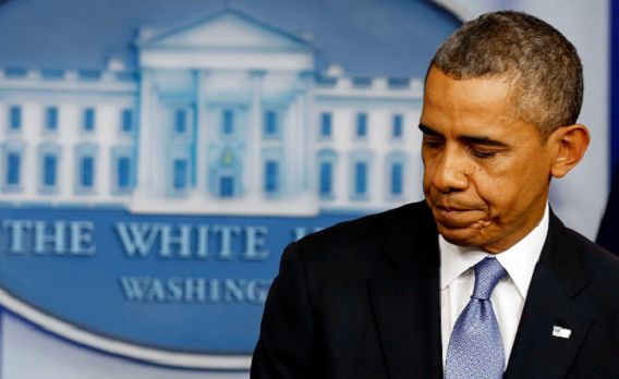 Obama waarschuwde dat het sluiten van de federale overheid grote gevolgen heeft voor de economie. Foto: Reuters / Larry Downing