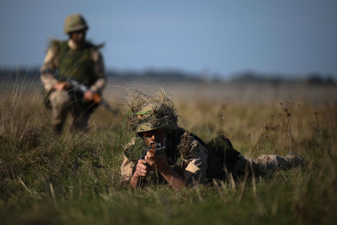 In Noord-Engeland proberen ze van Oekraïense rekruten ‘eersteklas soldaten’ te maken 