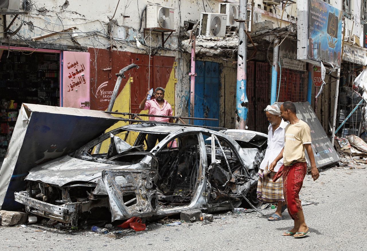 In Aden is afgelopen weekend hevig gevochten tussen de door Saoedi-Arabië gesteunde internationaal erkende regering en de separatistische beweging STC.